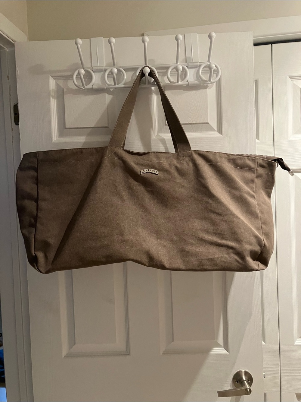 Brown Canvas travel bag - CBM
